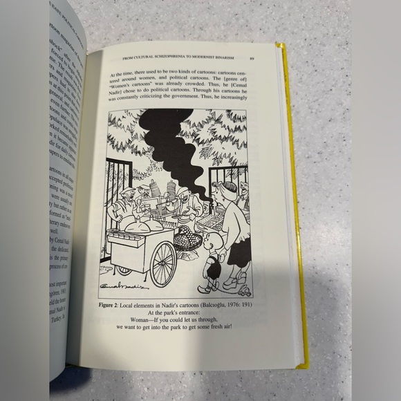 Fatma Muge Gocek Political Cartoons in the Middle East: Non-Fiction Hardcover - Picture 14 of 15